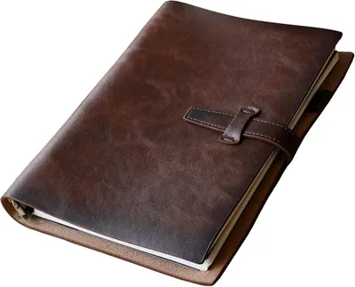 Immagine prodotto di Omgoods - Quaderno in pelle A5 ricaricabile - Organizer vintage con 6 anelli