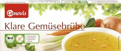 Produktbild von Cenovis Klare Gemüsebrühe Würfel  126g