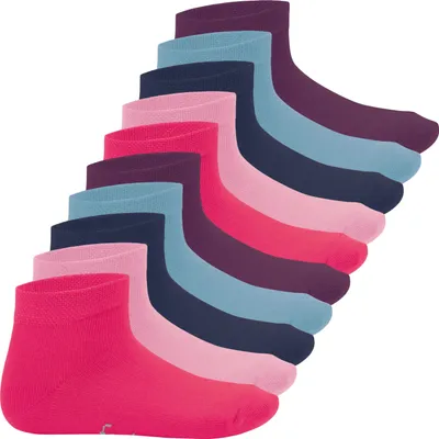 Produktbild von Footstar EVERYDAY! 10 Paar Kinder Quarter Socken - Sweet Colours 35-38