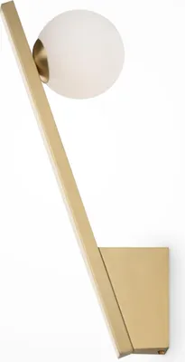 Zdjęcie produktu dla Kinkiet Kazimir złoto-biały 1xG9x40W metal wym:35x10x17,6cm IP20 Maytoni