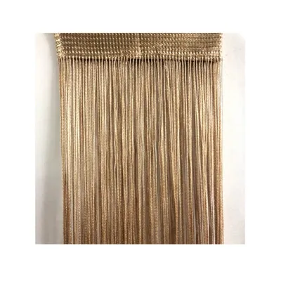 Immagine prodotto di INF Tenda con frange 100x200 cm 1 paio Champagne