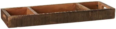 Produktbild von Ib Laursen Unika Kiste mit 3 Fächern und 2 Griffen (60x20x6cm)