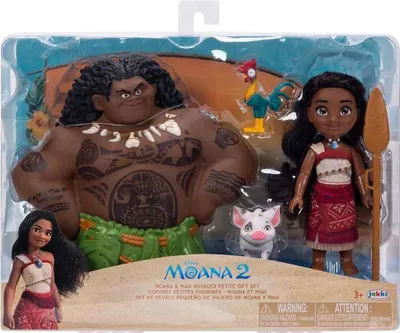 Produktbild von Jakks Pacific - Disney Vaiana Moana 2 Figurki Vaiana i Maui 15cm w blisterze