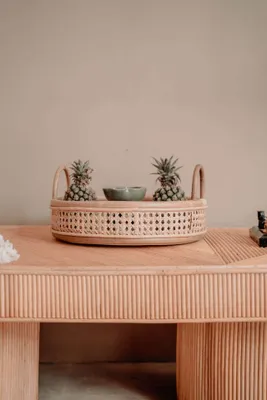 Obrázok produktu pre Ratanový podnos Paloma - ručne vyrobený a štýlový
