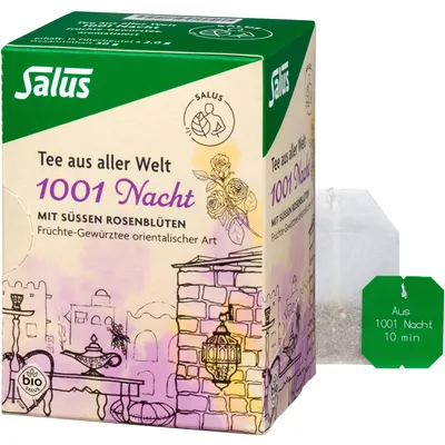Produktbild von Salus Tee aus aller Welt 1001 Nacht, Früchte-Gewürztee, aromatisiert 15 St