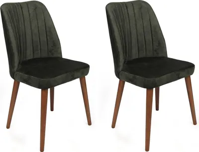 Produktbild von Skye Decor, Alfa-462 V2, Stuhlset (2 Stück), Khaki, 100 % METALL, 50 x 49 x 90 cm