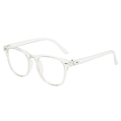 Produktbild von Blaulichtfilterbrille Uni Klare Sicht Starkes Scharnier Glatt Transparent mit Rand Augenschutz Klare Blaulichtbrille Brille