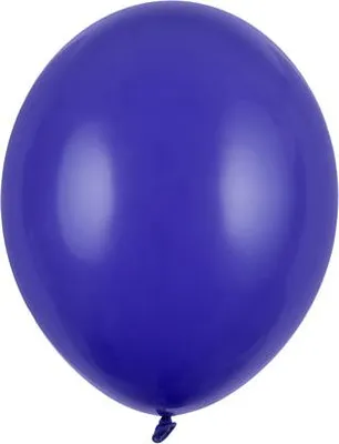 Produktbild von 100 Partystar Luftballons dunkelblau 23cm
