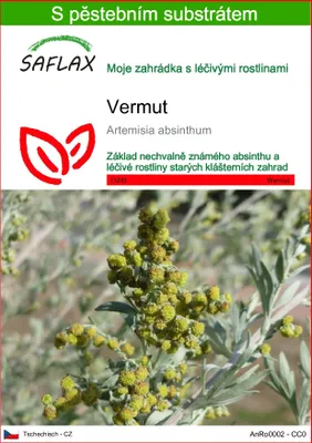 Obrázek produktu pro SAFLAX - vermut - Artemisia absinthum - 500 Semena - S pěstebním substrátem bez klíčků
