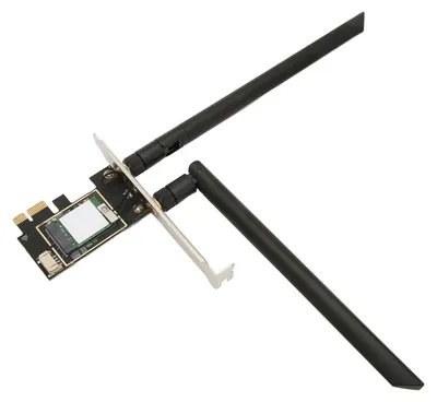 Image de Carte réseau sans fil haut débit tri-bande Bluetooth 5.2 et Wi-Fi, adaptateur réseau pour PC AX210 (ordinateur de bureau), sans boîtier