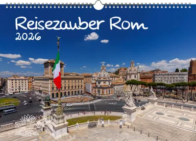 Produktbild von Reisezauber Rom DIN A3 Kalender für 2026 Urlaub Mediterran Italien - Seelenzauber