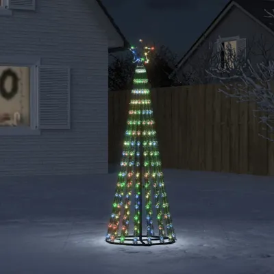 Productafbeelding van Maison Exclusive - LED kerstboom, 275 LED's, multicolor, 180 cm