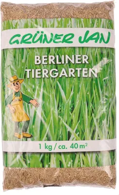 Produktbild von Rasensamen Berliner Tiergarten 1 Kg Saatmischung Rasenmischung Rasensaat Rasen