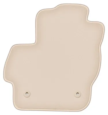 Produktbild von DURBAN Beige Velours-Fahrerfußmatte für Mazda 3 II BL Schrägheck, Limousine (2008-2013)