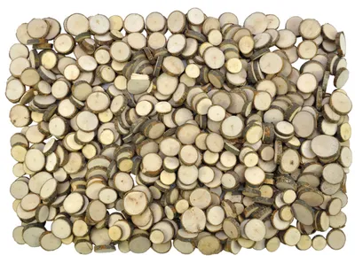Immagine prodotto di Dischi di legno naturale 1 kg