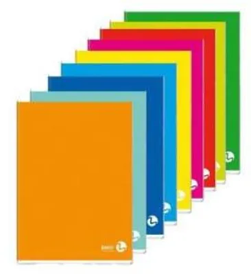 Obrázek produktu pro BM Maxiquaderno Color 80 Basic, formát A4, 1 kus, 40 listů, gramáž 80 g/m²