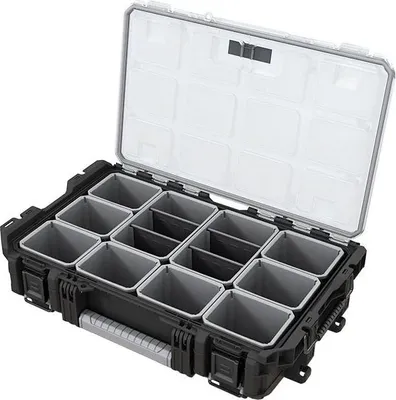 Produktbild von Werkzeugkiste - Werkzeug-Organizer - Kunststoff - Aufbewahrungsbox für Werkstatt
