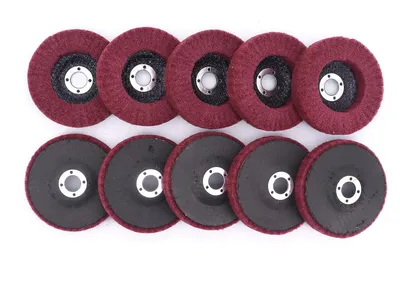 10er-Pack Polierscheiben 100 mm für Winkelschleifer