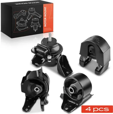 Produktbild von Frankberg 1x Getriebelagerlager+3x Motorlager Vorne und Hinten für Hyundai Sonata V NF 2.4L