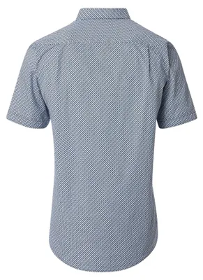 Produktbild von Redmond Herren Freizeithemd Kurzarm (251445999), Größe:5XL, Farbe:Grün(60)