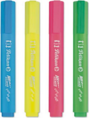 Produktbild von Textmarker 438/4 Etui mit 4 Farben Packung mit 25 Stück