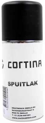 Zdjęcie produktu dla Lakier w sprayu Cortina UZZ69005 Jet Black Matt 150 ml