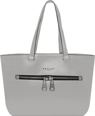 Produktbild von REPLAY Schultertasche Shopper Cement Grey grau