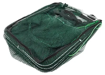 Imagen del producto de Red plegable para pescar peces con 6 aberturas, portátil, para cangrejos y camarones, accesorio de pesca