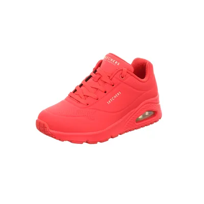 Produktbild von Skechers Damen UNO Stand ON AIR Sneaker, Red Durabuck, 35 EU