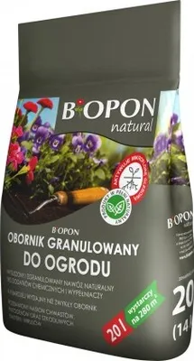 Zdjęcie produktu dla Obornik granulowany do ogrodu 20l - Nawóz organiczny