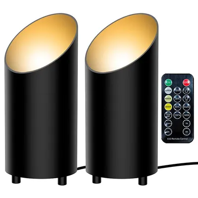 Produktbild von Batteriebetriebene LED Gartenleuchten, mit Fernbedienung und Timer, vielseitig für Deko und Pflanzen