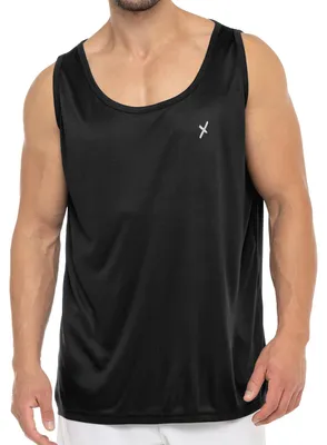 Produktbild von CFLEX Herren Sport Shirt Fitness Tanktop Sportswear Collection - Schwarz M