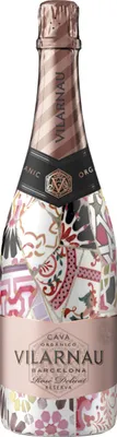 Produktbild von Vilarnau Cava Brut Reserva Rosado Barcelona 1 x 0,75 lt. - Vilarnau