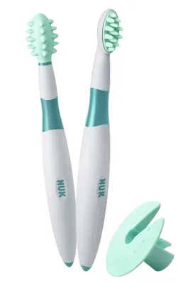 Immagine prodotto di Nuk, set di spazzolini da denti, 6 mesi, 2 pezzi