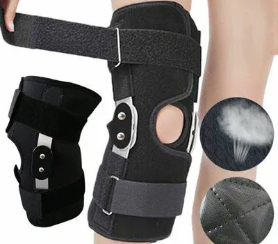 Produktbild von Doppelgelenk-Knie-Arthritis-Stützbandage, Wrap-Guard-Stabilisator, L