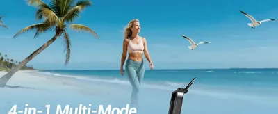 Image de Tapis de course pliable - U18F - 14 km/h - Moteur sans balais de 3,0 chevaux - Capteur de fréquence cardiaque - Inclinaison réglable - Charge maximale de 136 kg - Pour une utilisation à domicile