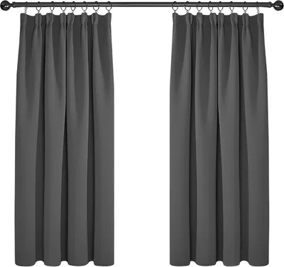 Obrázek produktu pro Zatemňovací panel na závěs, tmavě šedý, 117 x 138 cm, sada 2 kusů