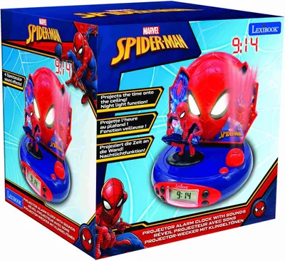 Immagine prodotto di Sveglia con proiettore Spider Man Lexibook RP500SP