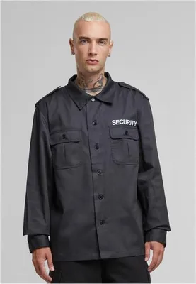Immagine prodotto di Brandit Security US Camicia a maniche lunghe nera - L