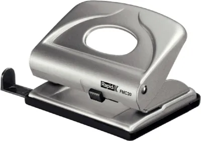 Image de Rapid FMC20 perforateur papier 20 feuilles Argent
