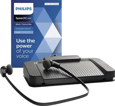 Obrázok produktu pre Philips SpeechExec Transcription Set, Rozpoznávanie hlasu, 2 rok / roky, 100 MB, 4000 MB, Windows 10 Pro/Enterprise (64 bit)
