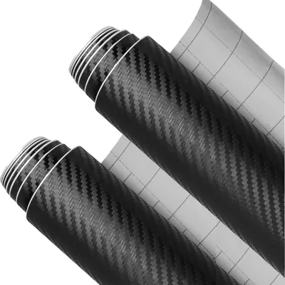 Imagen del producto de Película adhesiva para automóviles, efecto carbono, 30 x 2 x 30 cm, protector para vehículos