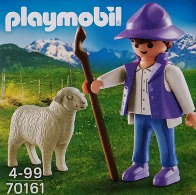 Produktbild von PLAYMOBIL 70161 Sonderfigur Milka Schäfer mit Lamm
