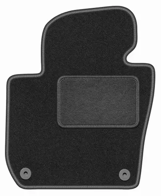 Produktbild von Fahrermatte Velours für Skoda Superb II Long 2008-2015 (Limousine/Kombi) – 1-tlg, Graphit, passgenau – Wielganizator LUX