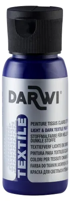 Produktbild von Darwi DA0100050236C Stofffarbe Dark Blue 50 ml 1 stk