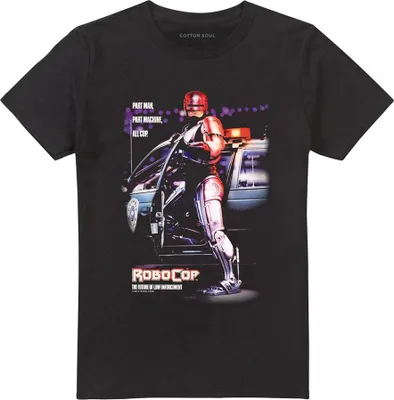 Obrázek produktu pro Robocop - Tričko pro muže/dámy Uni TV22101 (M) (Black)