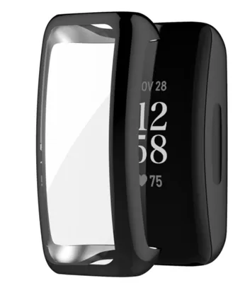 Produktbild von Strap-it Fitbit Inspire 3 TPU-Hülle (Schwarz)