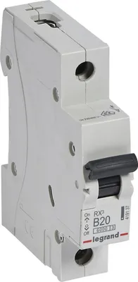 Produktbild von Legrand RX3 Stromunterbrecher Miniatur-Leistungsschalter Typ B 1