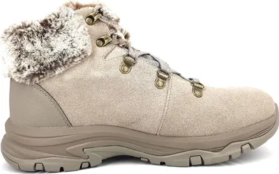 Imagen del producto de Skechers Trego: Botas de cordones para mujer, color beige, estilo casual