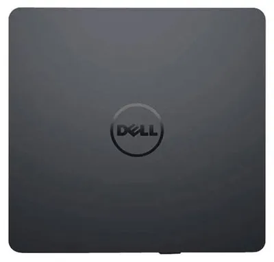 Image de Lecteur externe Dell USB Slim DVD±RW avec vitesses de lecture/écriture 24x CD et 8x DVD, conception compacte et chargement de supports en plateau (RKR9T)